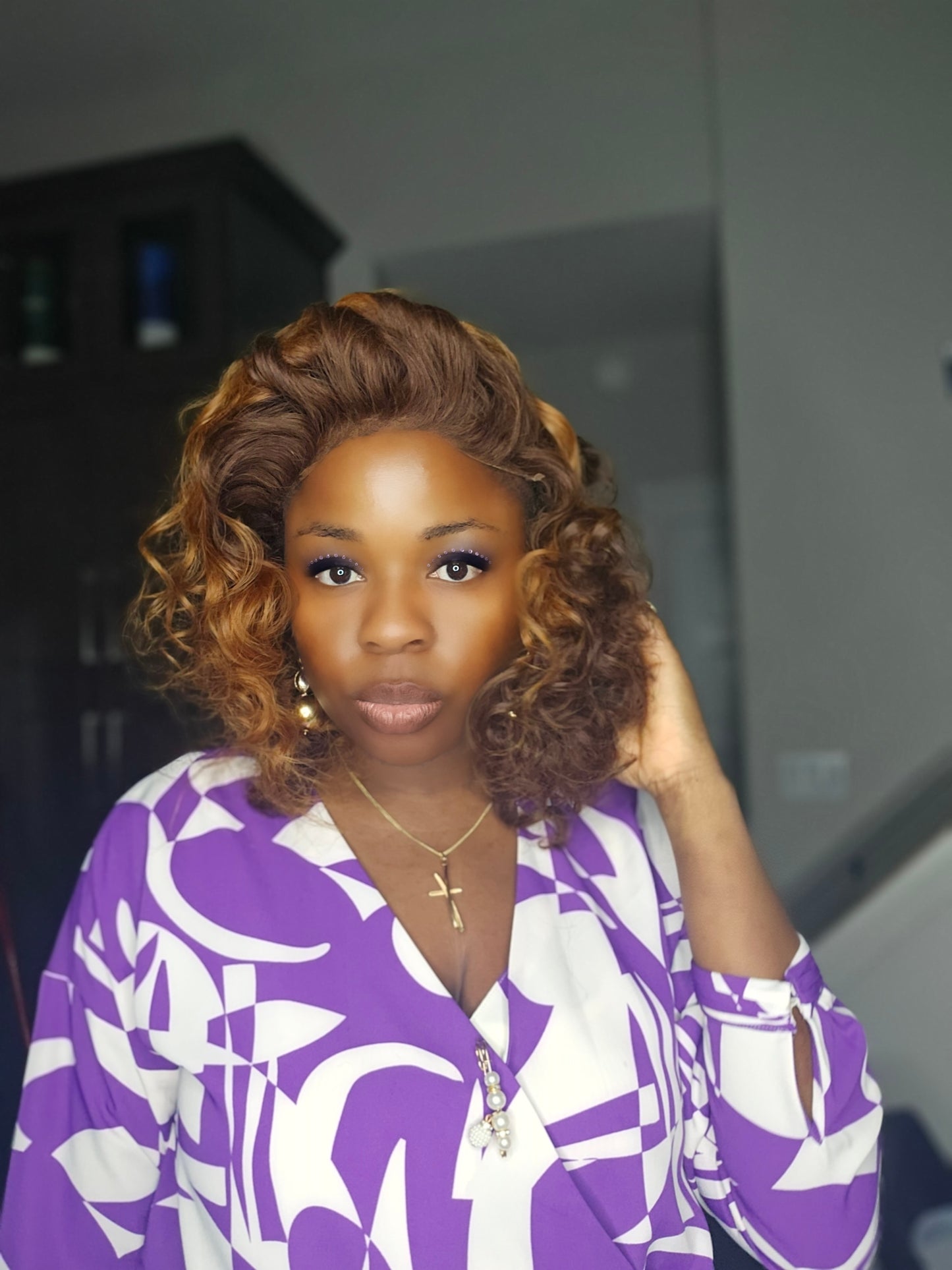 Mima BOUNCY WAVE LACE LUXURY WIG (Ombre)