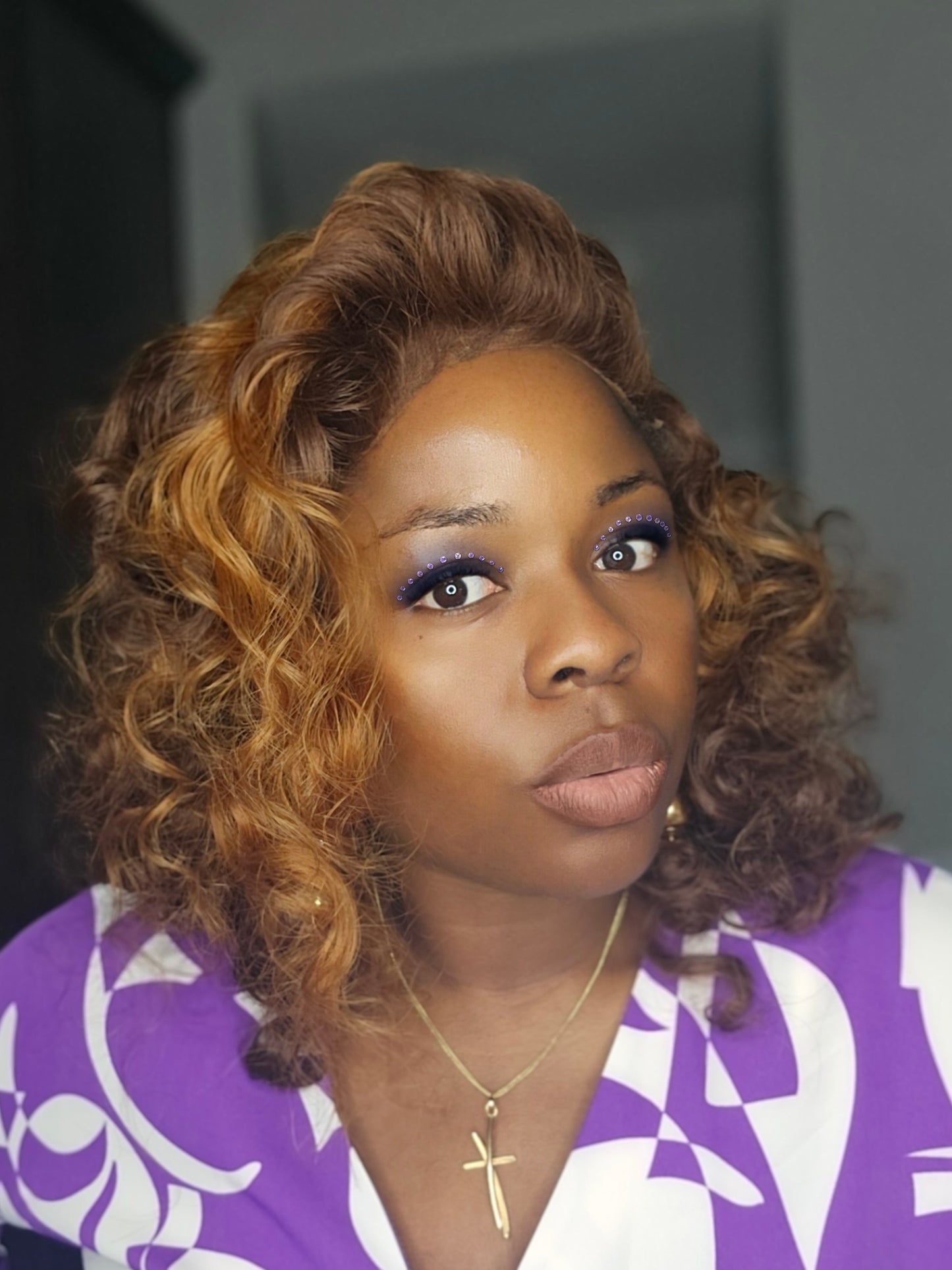 Mima BOUNCY WAVE LACE LUXURY WIG (Ombre)