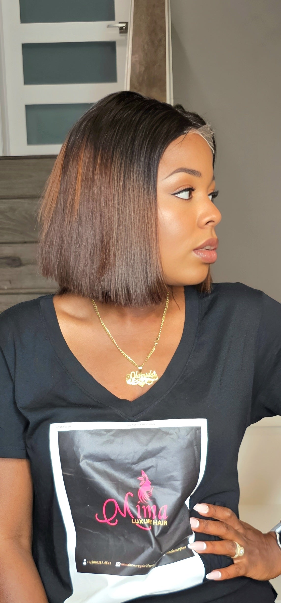 MIMA OMBRE luxury short bob VIETNAMESE SDD