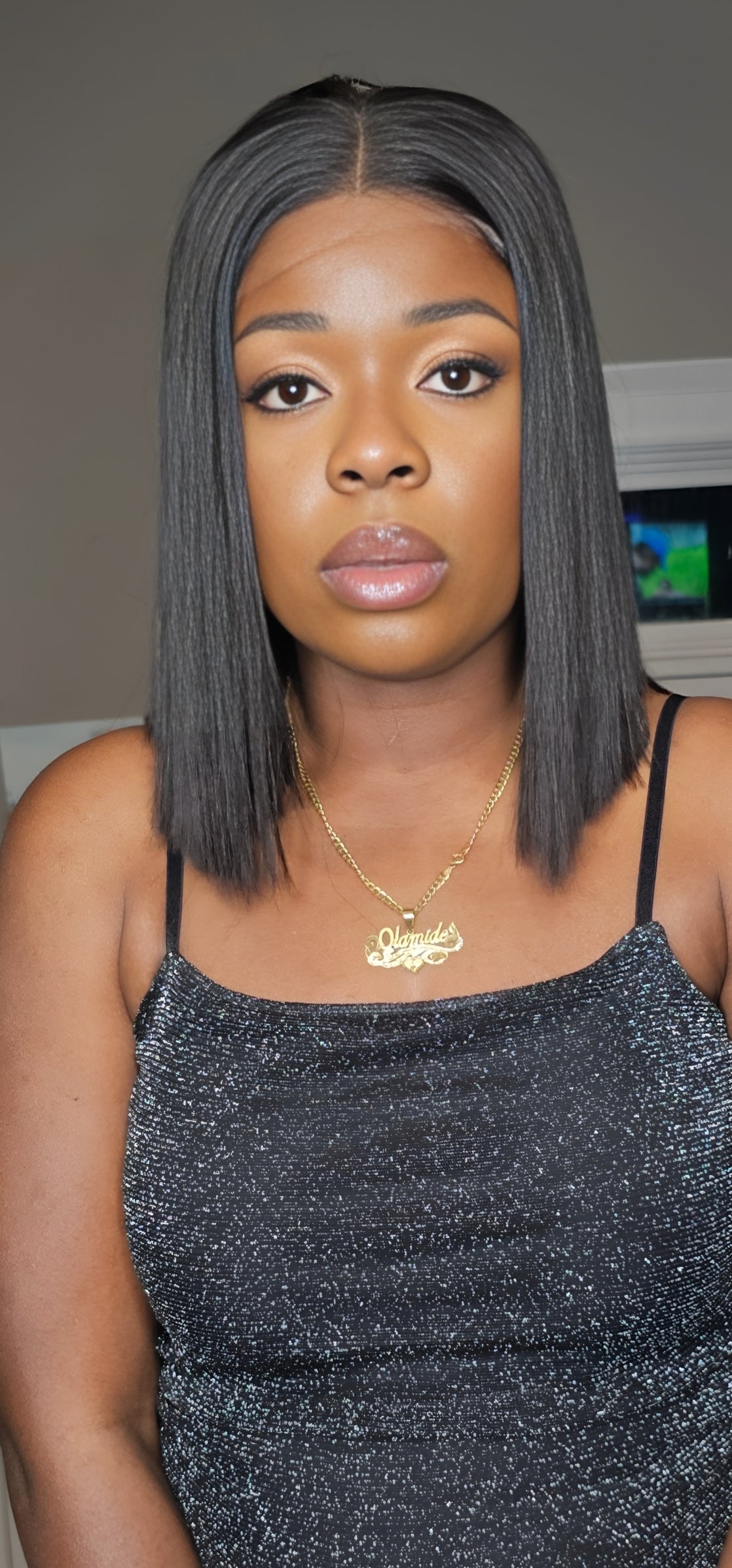 MIMA RAW donor Vietnam LACE CLOSURE blunt cut WIG