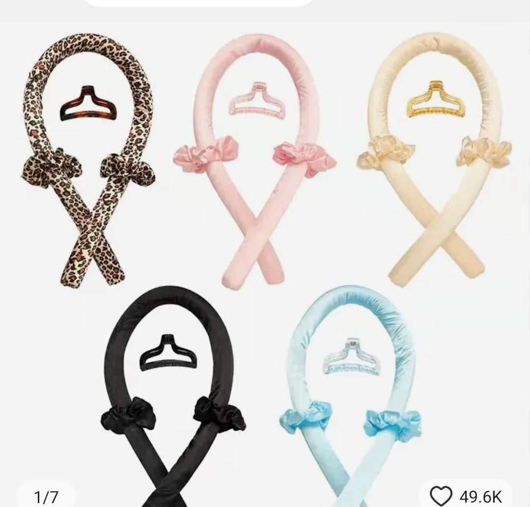 Heatless Hair Curler for Long Hair