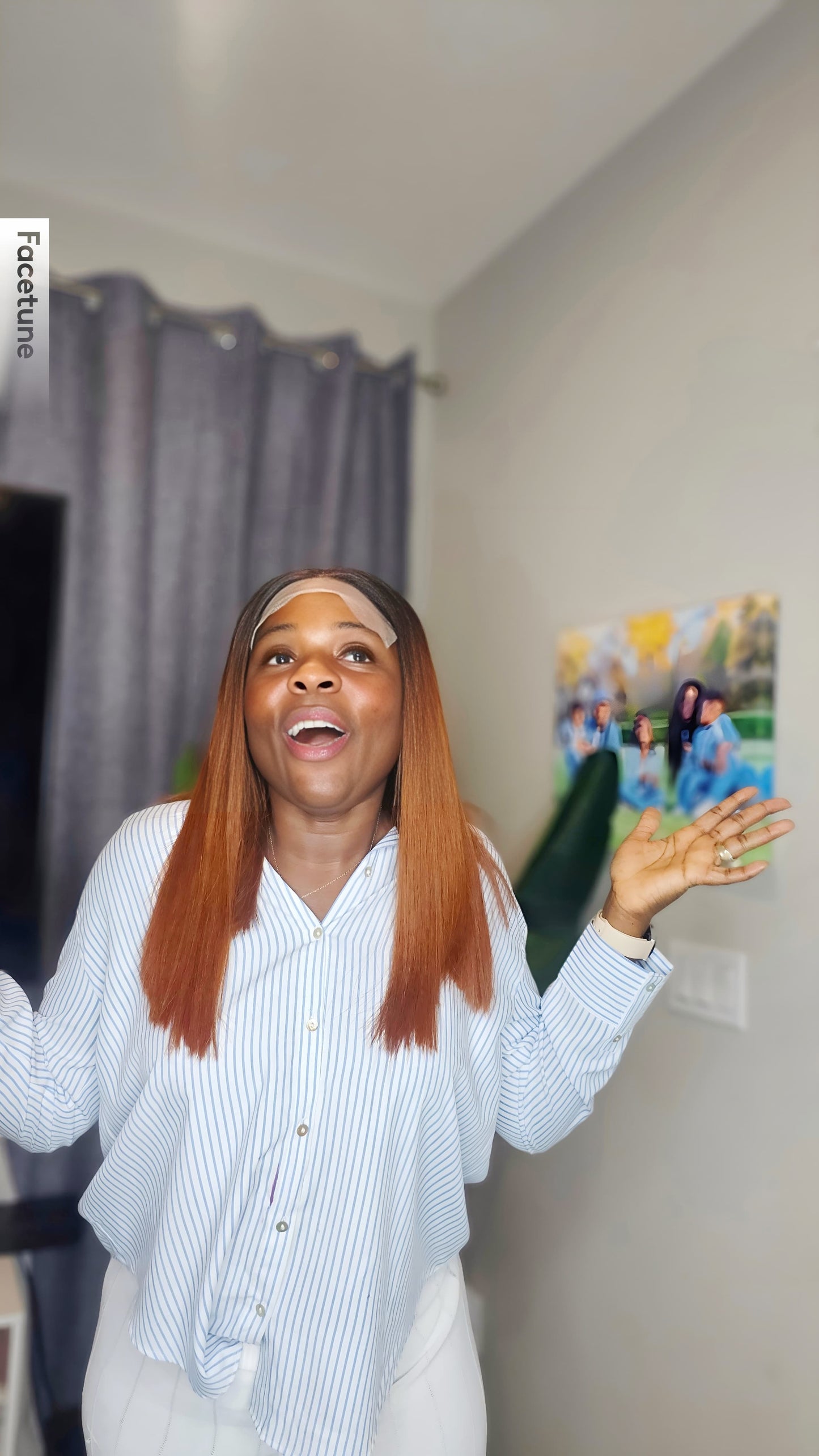 RAW SINGLE DONOR OMBRE LACE CLOSURE LONG BOB WIG