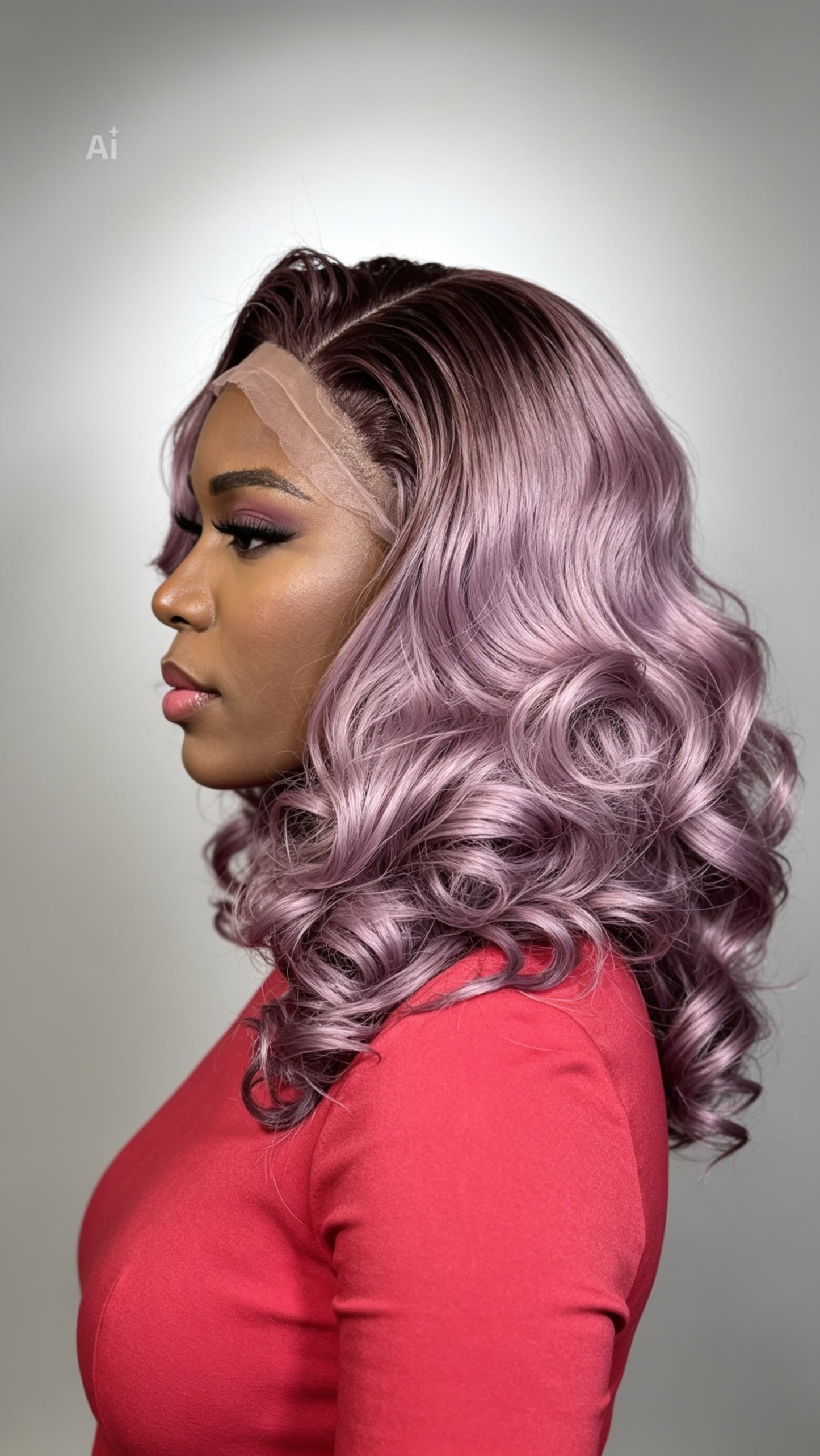 Rosé Muse curls