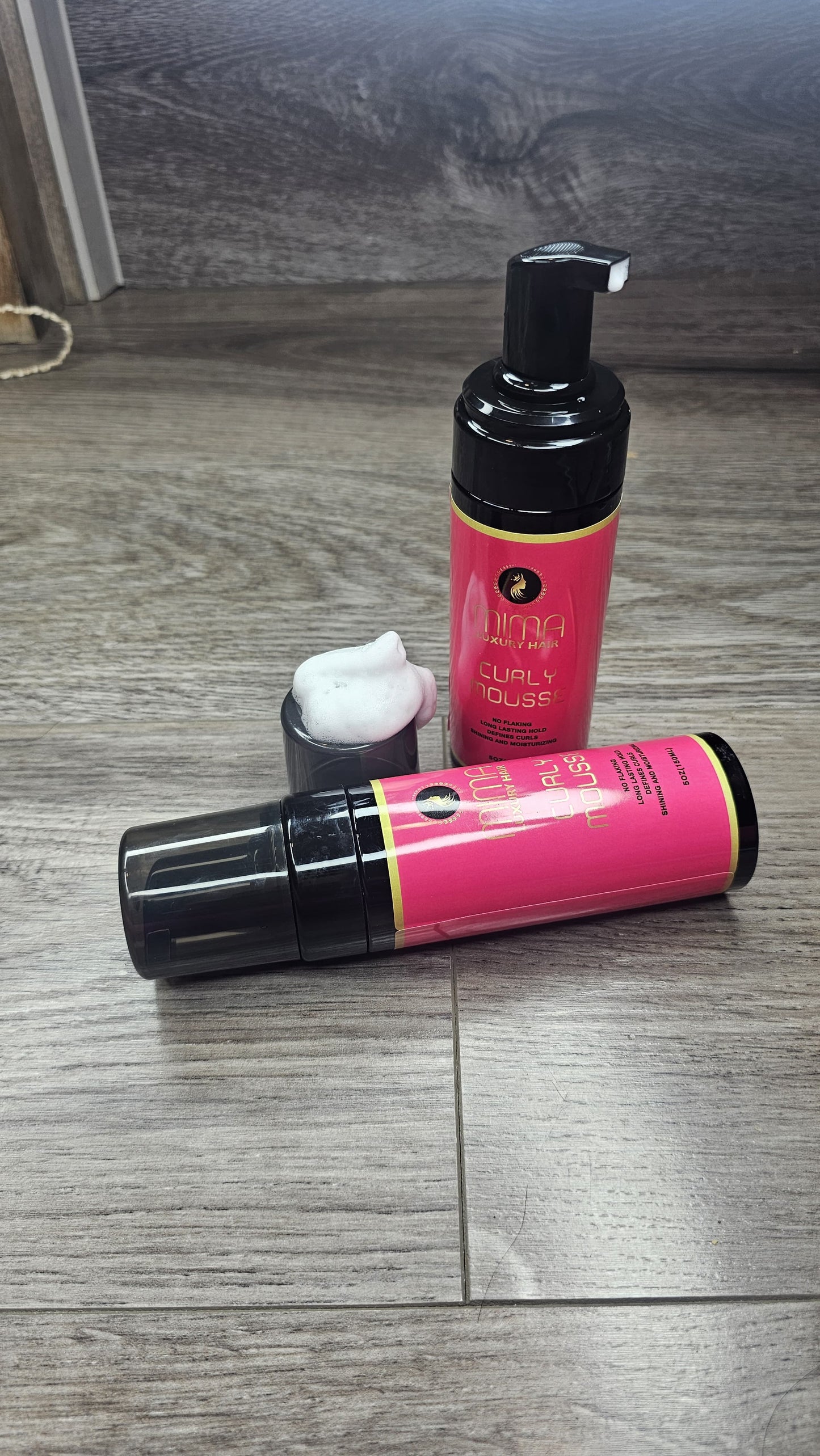 Curly Foaming Mousse with CASTOR Oil, 5 Ounce