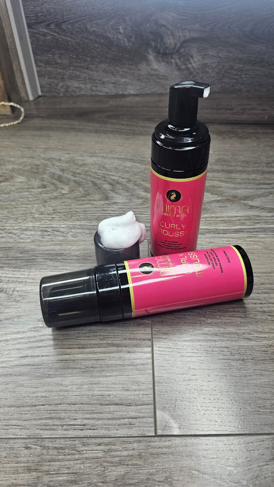 Curly Foaming Mousse with CASTOR Oil, 5 Ounce