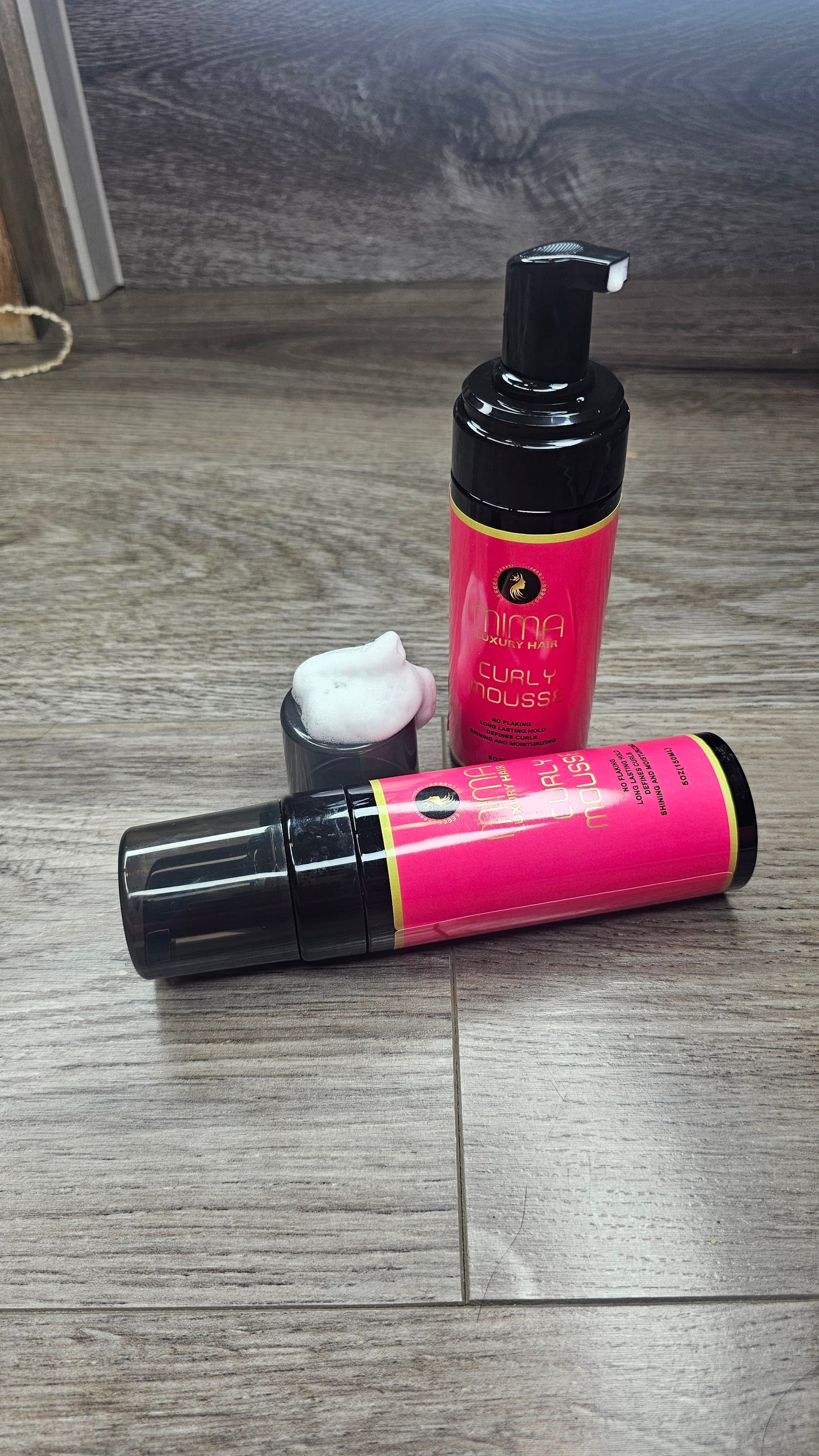 Curly Foaming Mousse with CASTOR Oil, 5 Ounce