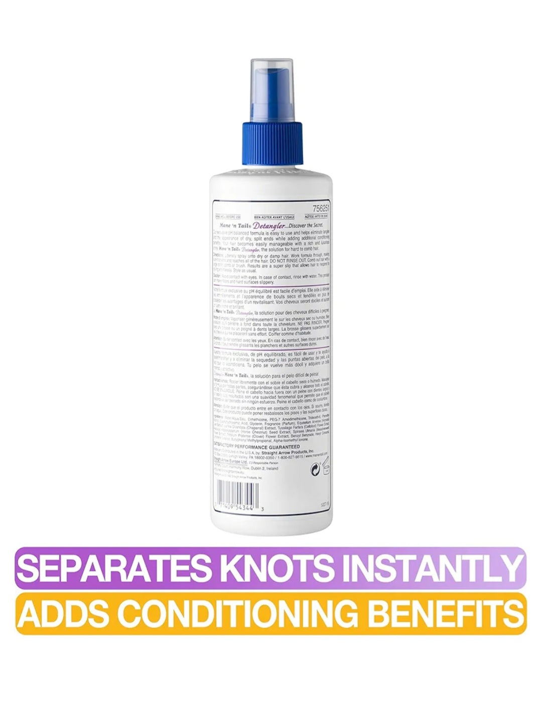 Mane N Tail Detangler, 12 Ounce
