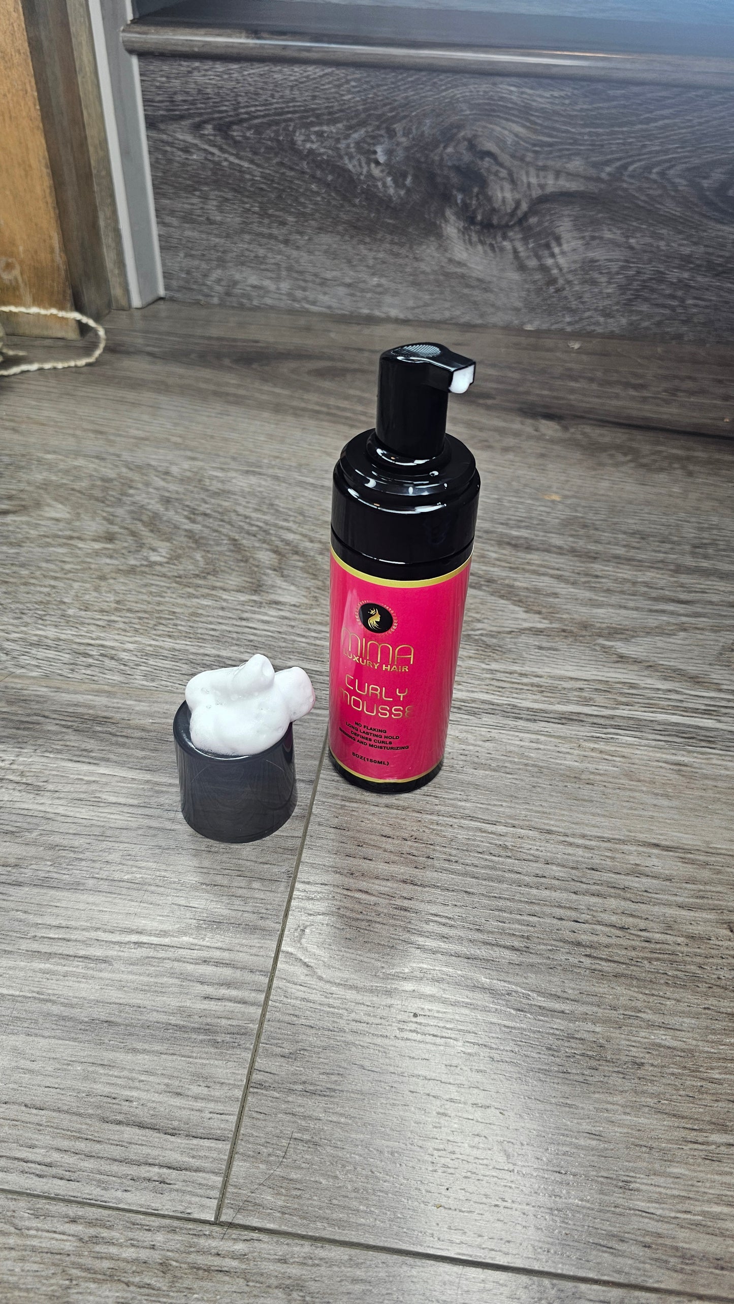 Curly Foaming Mousse with CASTOR Oil, 5 Ounce