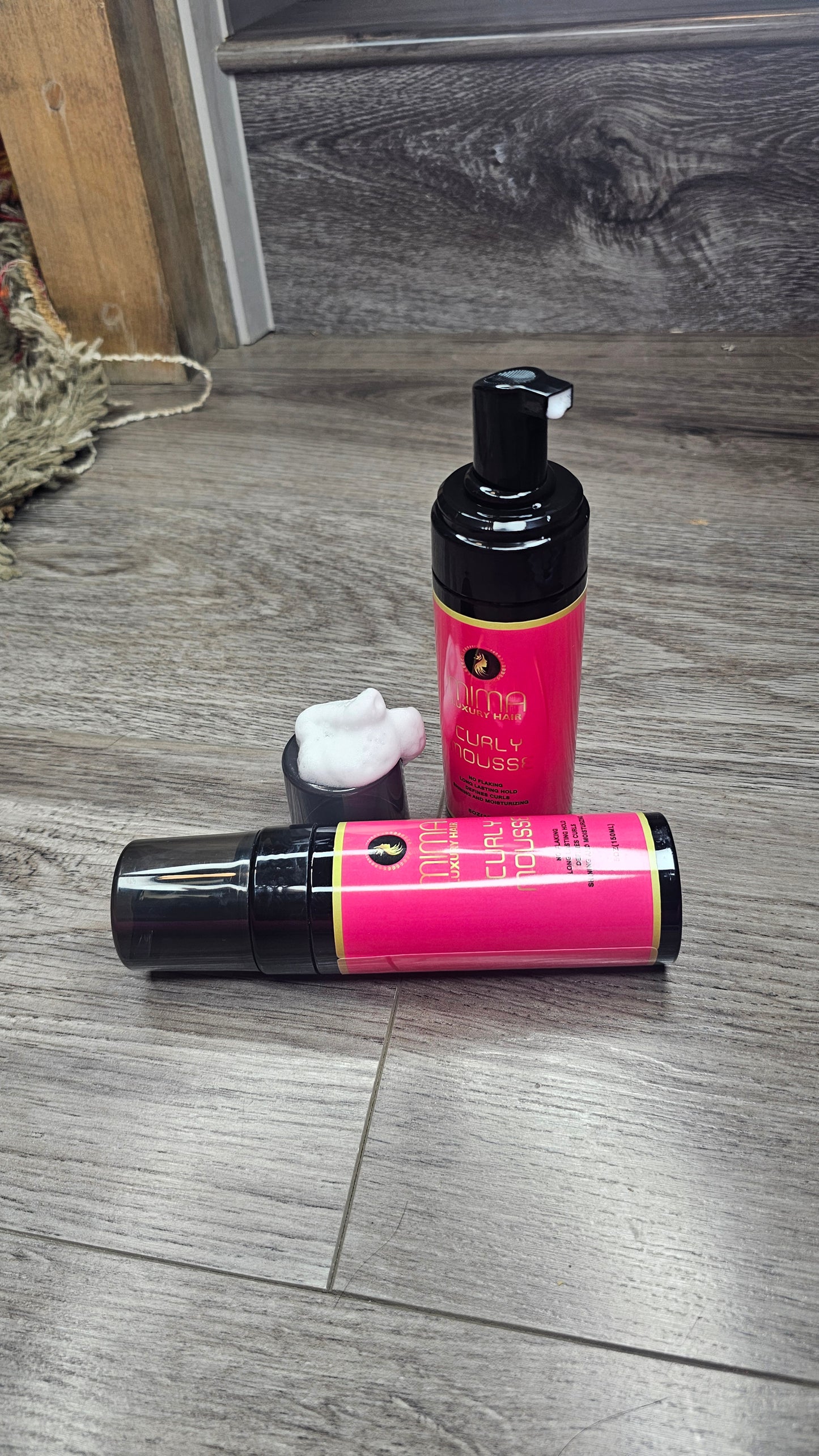 Curly Foaming Mousse with CASTOR Oil, 5 Ounce