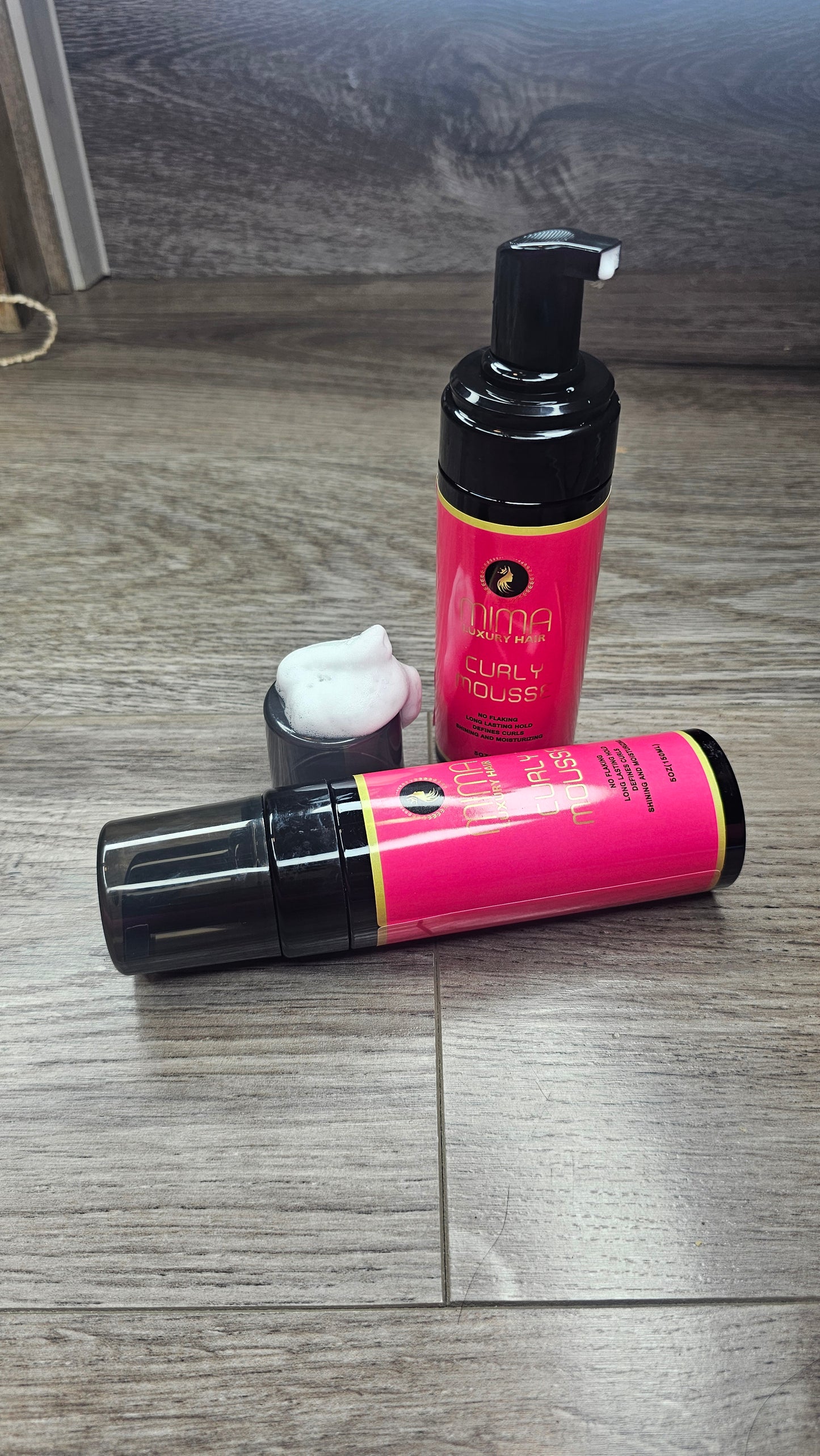 Curly Foaming Mousse with CASTOR Oil, 5 Ounce