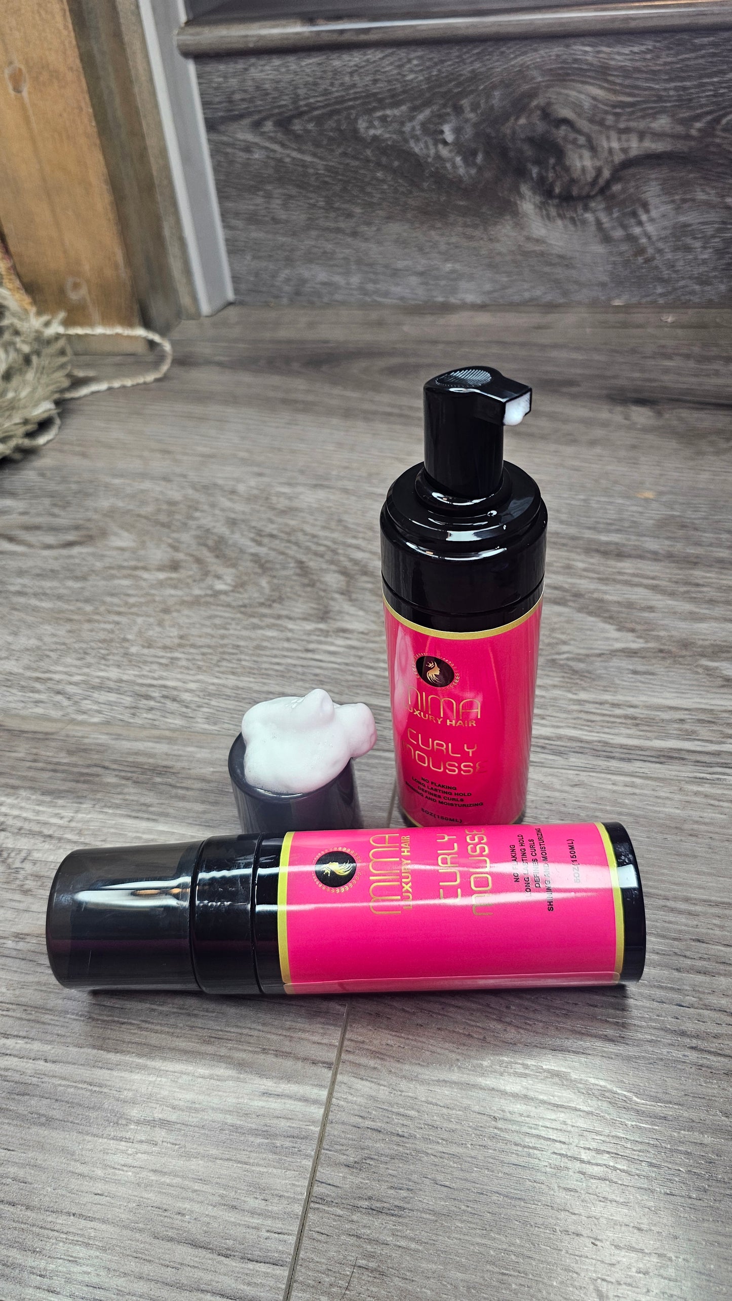 Curly Foaming Mousse with CASTOR Oil, 5 Ounce