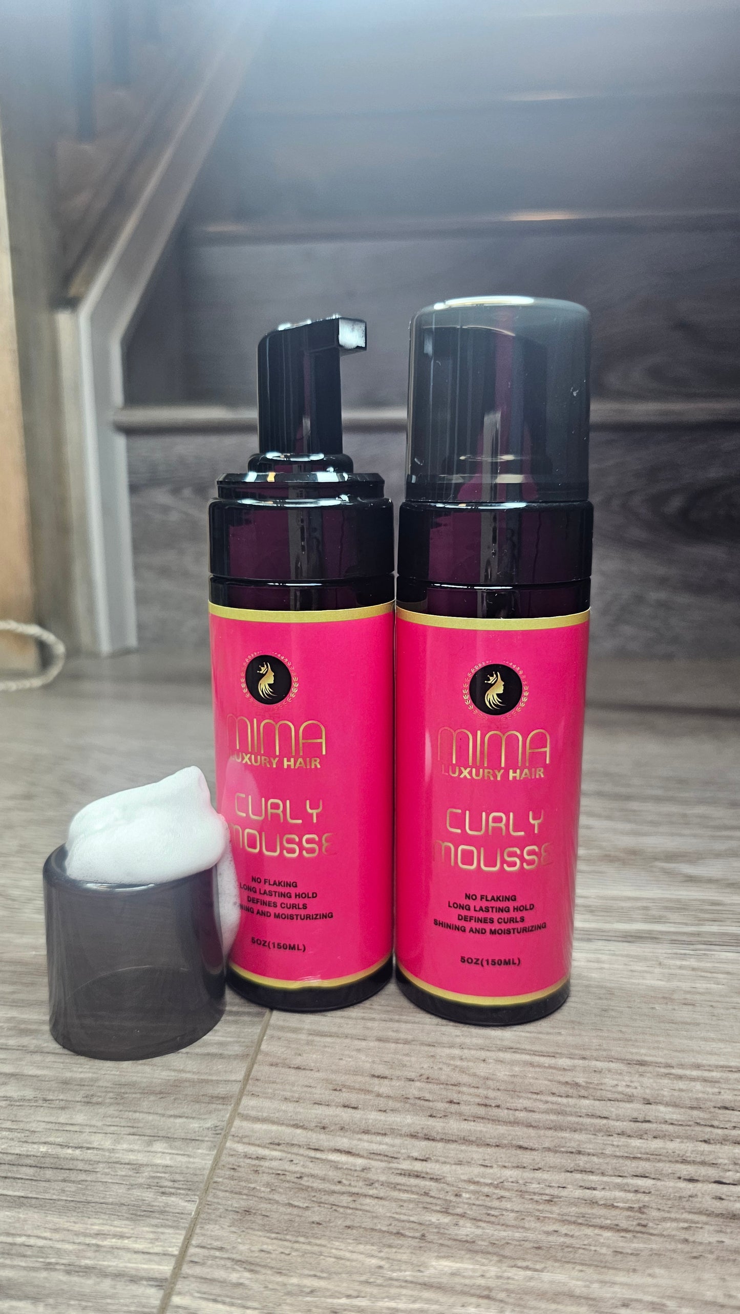 Curly Foaming Mousse with CASTOR Oil, 5 Ounce