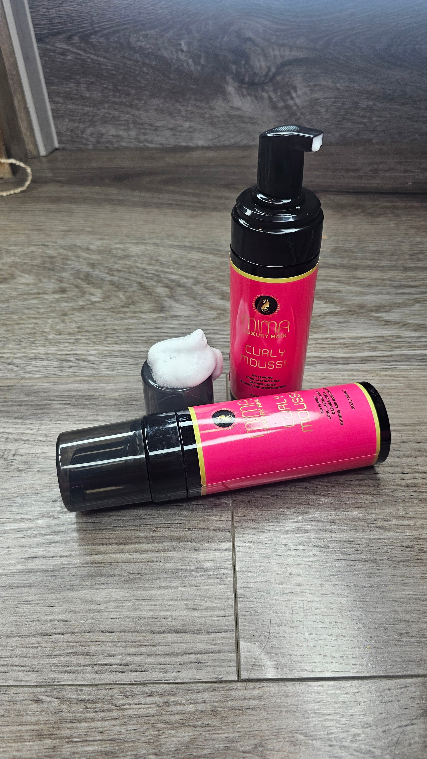 Curly Foaming Mousse with CASTOR Oil, 5 Ounce