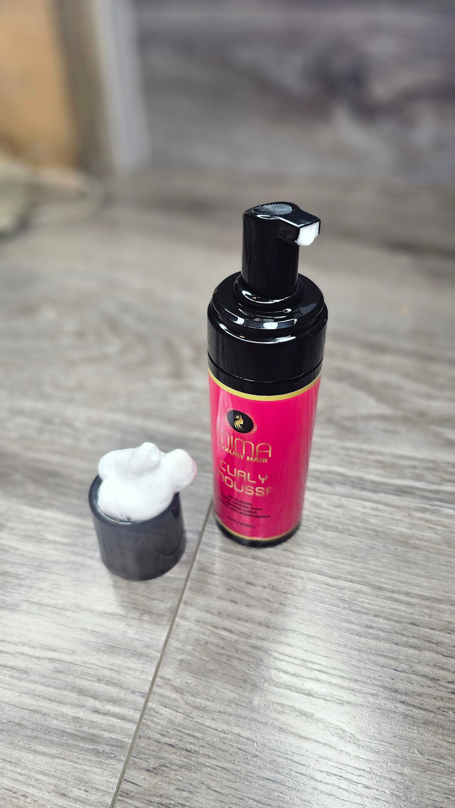 Curly Foaming Mousse with CASTOR Oil, 5 Ounce