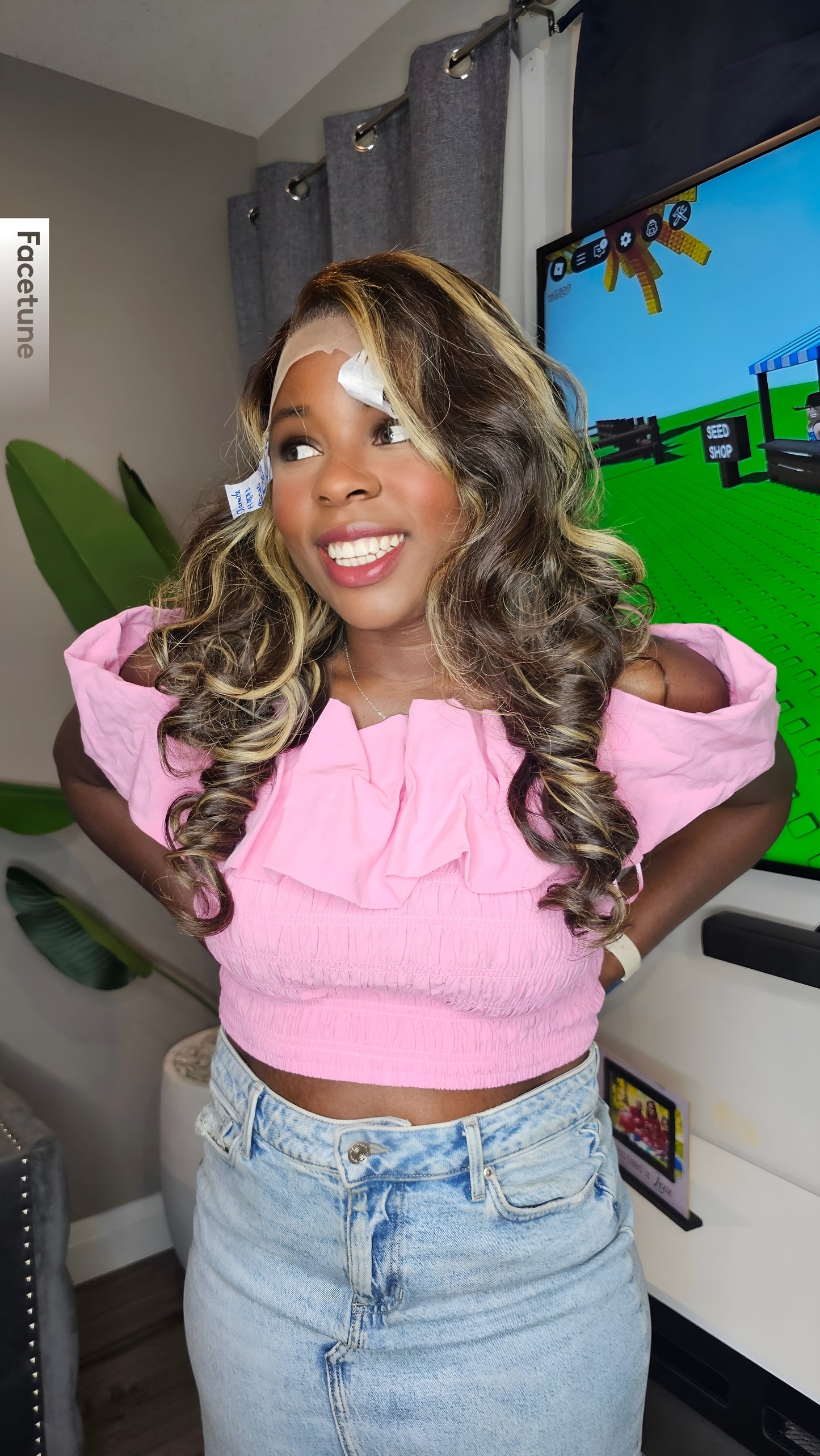 Mima wavy highlighted bounce